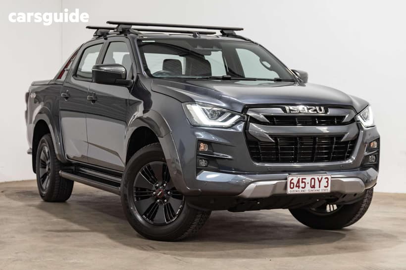 Grey 2021 Isuzu D-MAX Crew Cab Utility X-Terrain (4X4)