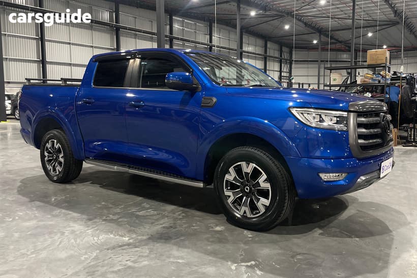 Blue 2021 GWM UTE Dual Cab Utility Cannon (4X4)