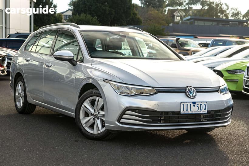 Silver 2021 Volkswagen Golf Wagon 110Tsi