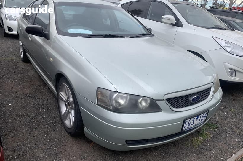 Green 2002 Ford Falcon Sedan XT