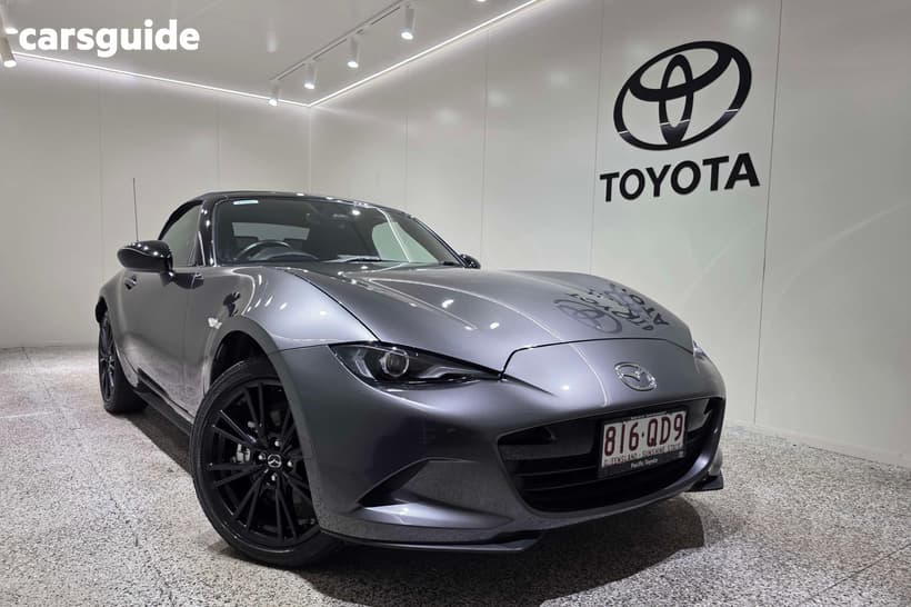 Grey 2024 Mazda MX-5 Convertible G20 Rf