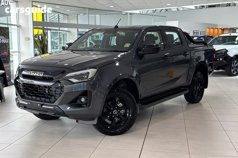 Grey 2025 Isuzu D-MAX Crew Cab Utility X-Rider (4X4)