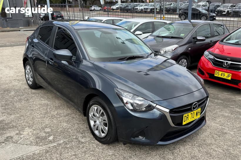 Grey 2015 Mazda 2 Hatchback Neo