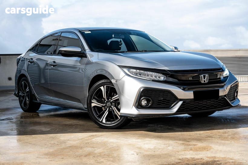 Silver 2017 Honda Civic Hatchback Rs