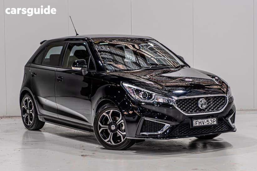 Black 2024 MG MG3 Hatchback Excite (With Navigation)