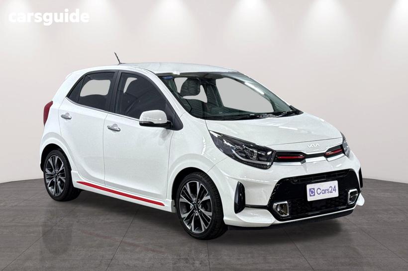 White 2023 Kia Picanto Hatchback Gt-Line (Pe)