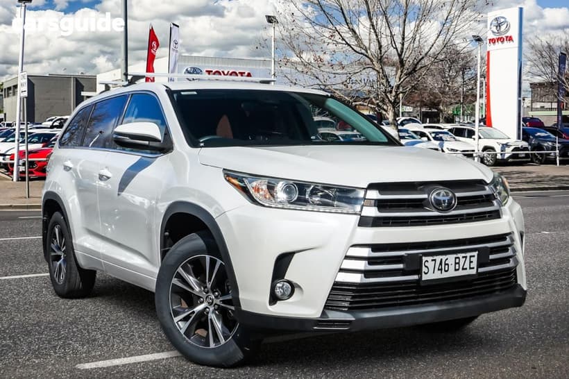 White 2018 Toyota Kluger Wagon Gx (4X2)