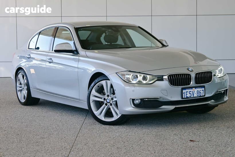 Silver 2015 BMW 320D Sedan High Line