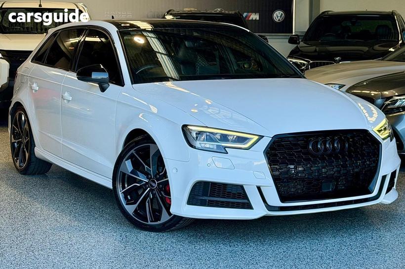 White 2020 Audi S3 Sportback 2.0 Tfsi Quattro