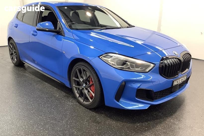 Blue 2021 BMW 128TI Hatchback 28Ti