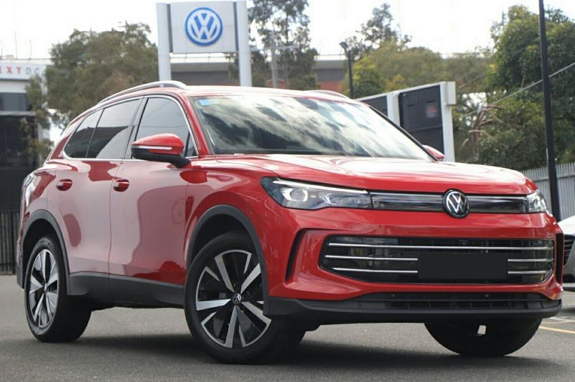 Red 2026 Volkswagen Tiguan Wagon 150Tsi Elegance