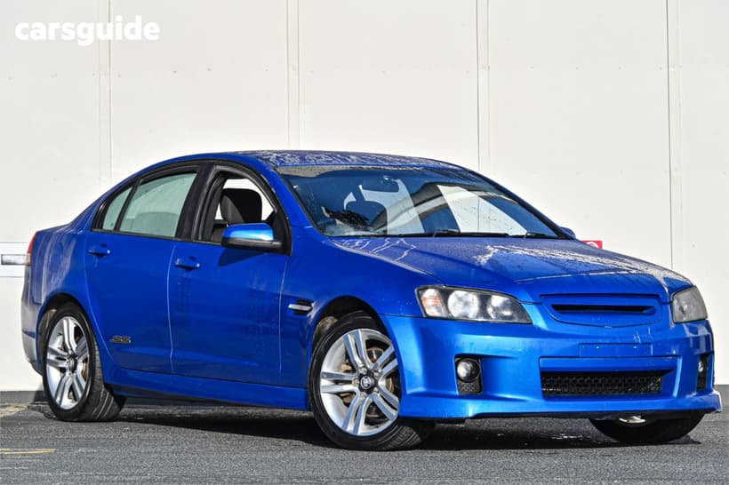 Blue 2009 Holden Commodore Sedan Ss