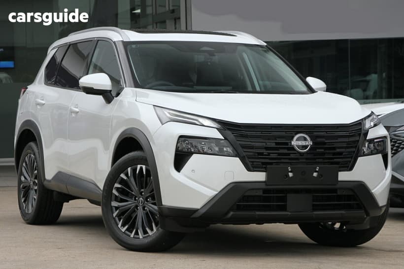 White 2026 Nissan X-Trail Wagon Ti (4Wd) E-Power (Hybrid)