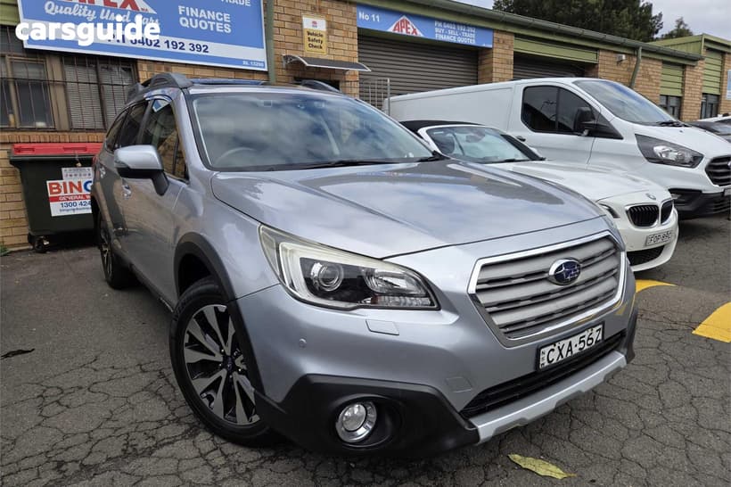 Silver 2015 Subaru Outback Wagon 2.5I Premium