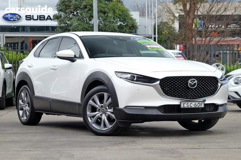 White 2021 Mazda CX-30 Wagon G20 Touring (Fwd)