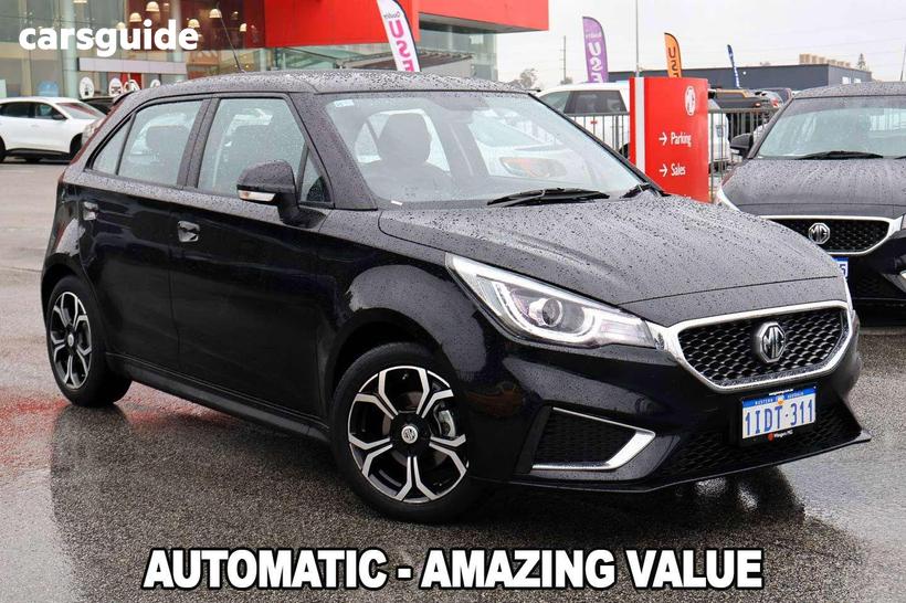 Black 2023 MG MG3 Hatchback Excite (With Navigation)