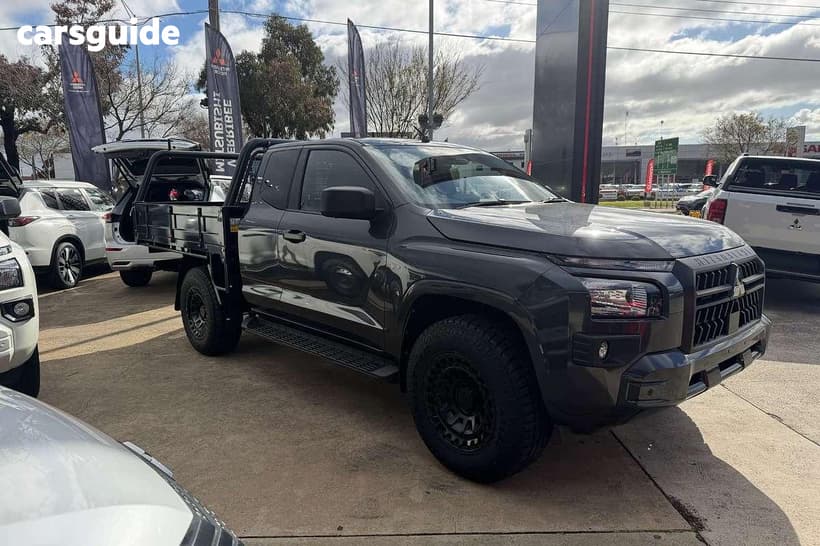 Grey 2026 Mitsubishi Triton Cab Chassis Glx (4X2)