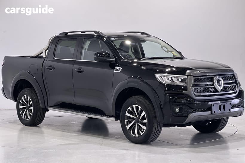Black 2026 GWM Cannon Dual Cab Utility Ultra (4X4)
