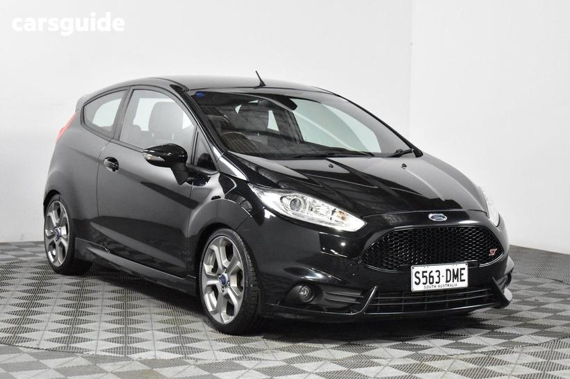 Black 2015 Ford Fiesta Hatchback St