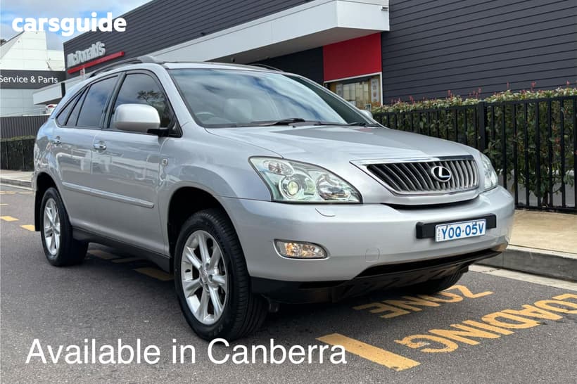 Silver 2008 Lexus RX350 Wagon Sports Luxury