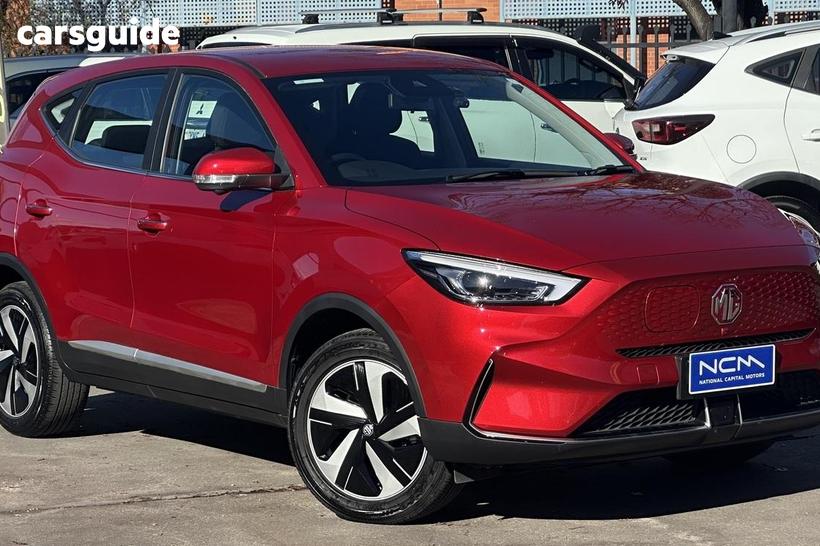 Red 2022 MG ZS EV Wagon Excite
