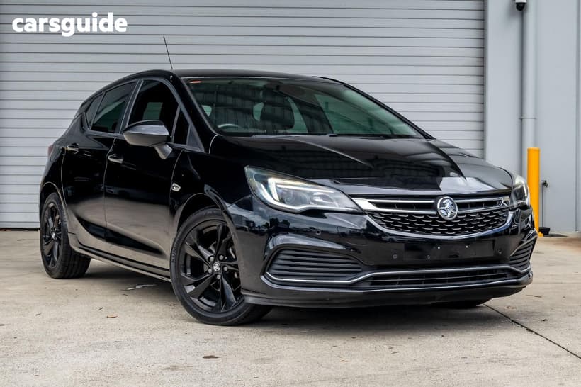 Black 2017 Holden Astra Hatchback Rs