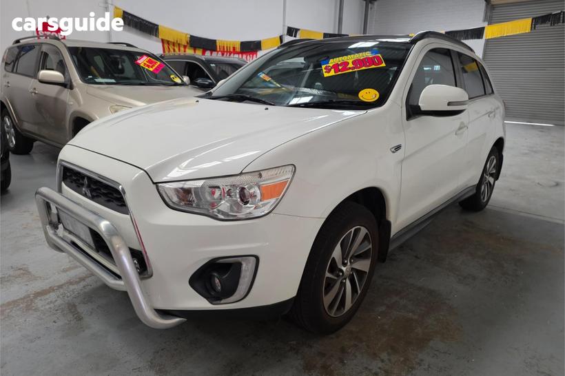 White 2014 Mitsubishi ASX Wagon Xls (2Wd)
