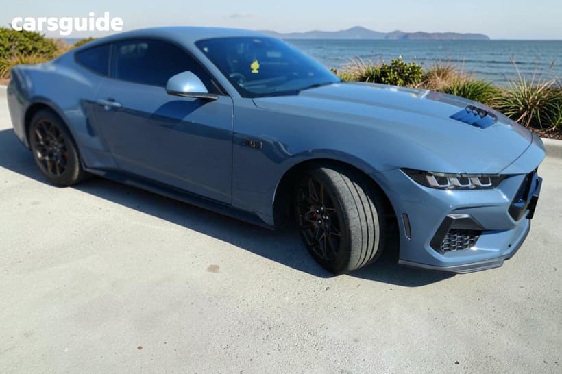 Blue 2024 Ford Mustang Fastback Gt 5.0 V8