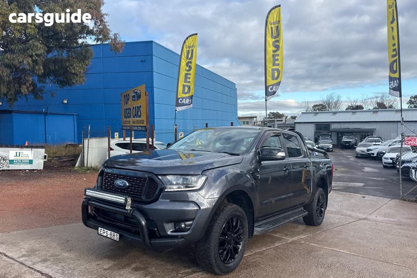 Grey 2021 Ford Ranger Double Cab Pick Up Xlt 2.0 (4X4)