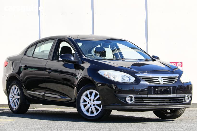 Black 2012 Renault Fluence Sedan Dynamique