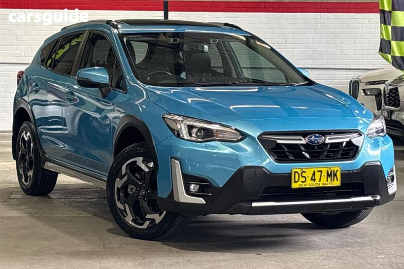 Blue 2022 Subaru XV Wagon Hybrid S Awd