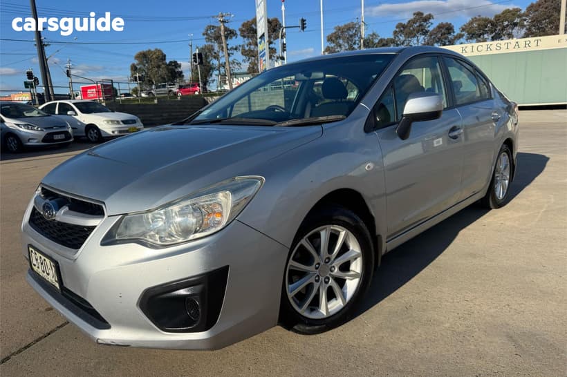 Silver 2014 Subaru Impreza Sedan 2.0I (Awd)
