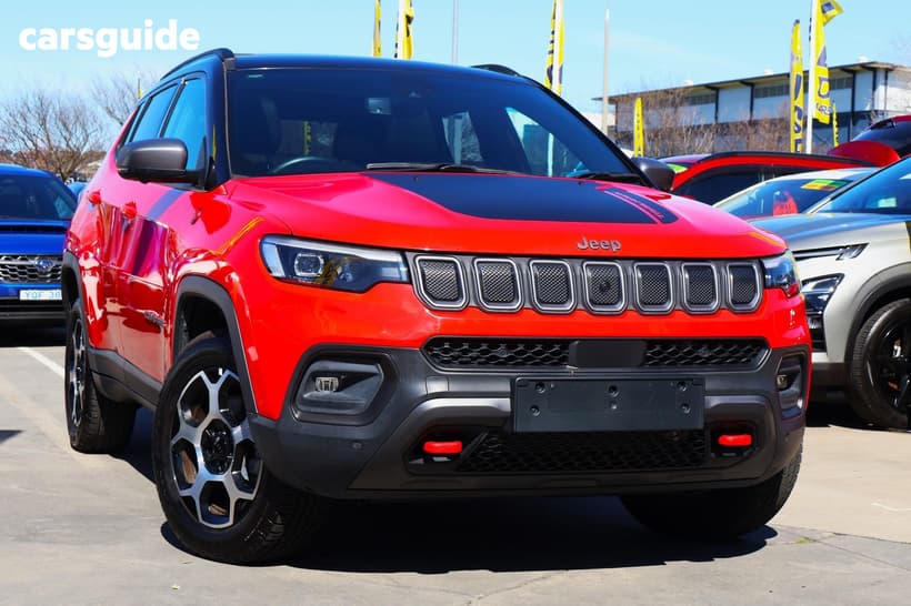 Red 2023 Jeep Compass Wagon Trailhawk