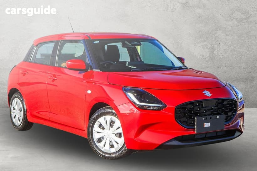 Red 2026 Suzuki Swift Hatchback Hybrid
