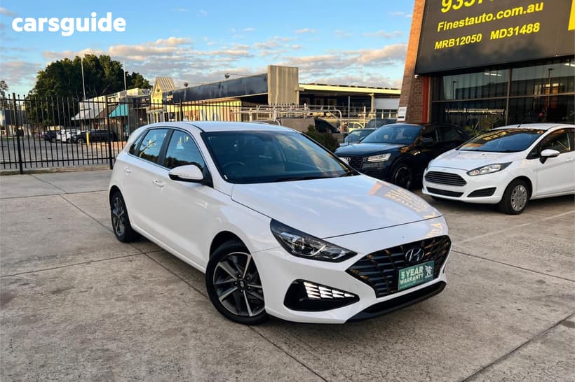 White 2023 Hyundai I30 Hatchback Elite
