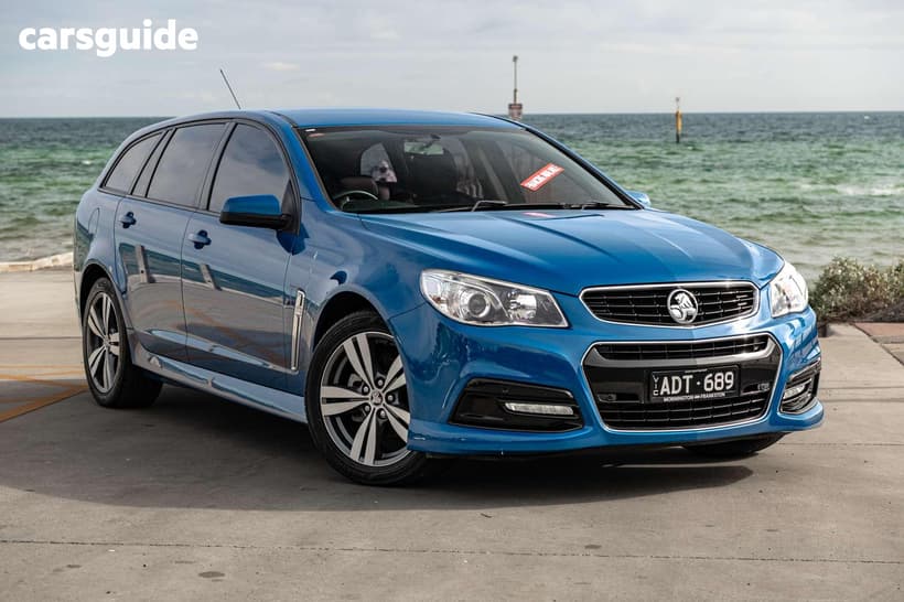 Blue 2014 Holden Commodore Sportswagon Sv6