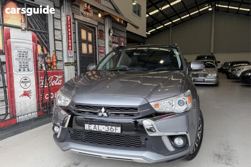 Grey 2018 Mitsubishi ASX Wagon Exceed (2Wd)