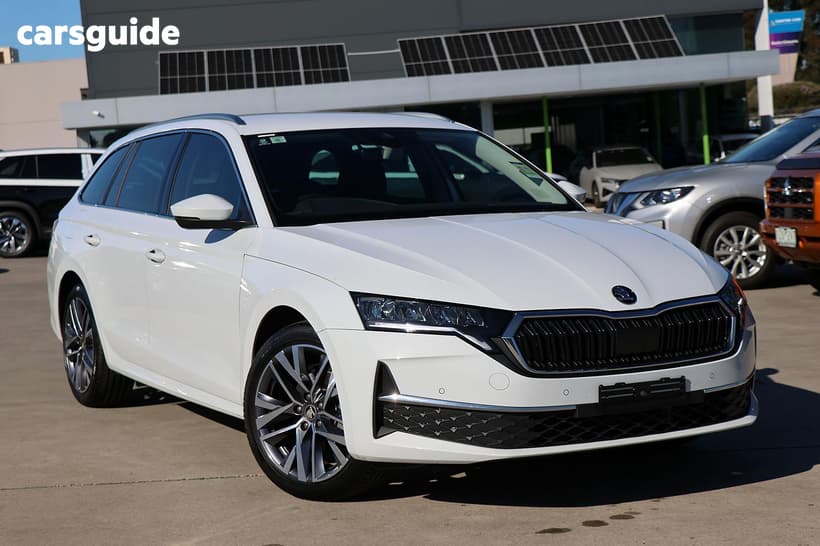 White 2025 Skoda Octavia Wagon Select 110Tsi