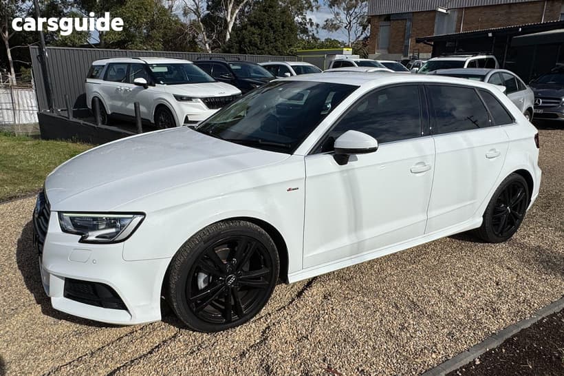 White 2020 Audi A3 Sportback 35 Tfsi (1.4 Tfsi Cod)