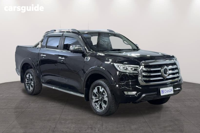 Black 2020 GWM UTE Dual Cab Utility Cannon-L (4X4)