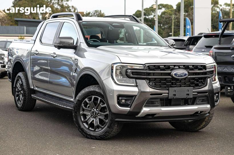 Silver 2025 Ford Ranger Double Cab Pick Up Wildtrak 3.0 (4X4)