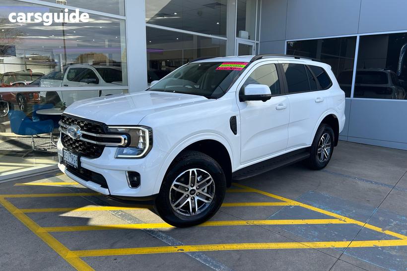 White 2026 Ford Everest Wagon Trend (4Wd)