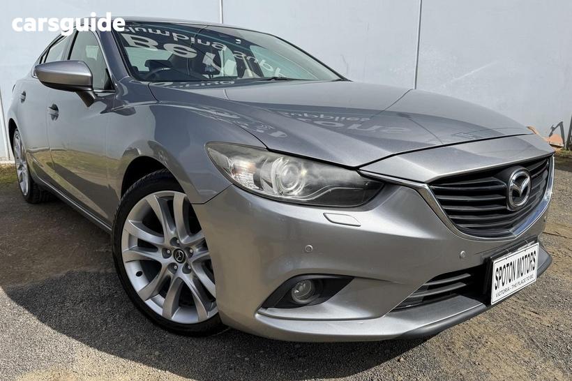 Silver 2013 Mazda 6 Sedan Atenza