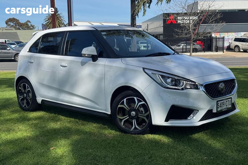 White 2022 MG MG3 Hatchback Excite (With Navigation)