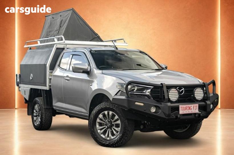 Silver 2020 Mazda BT-50 Freestyle Cab Chassis Xt (4X4)