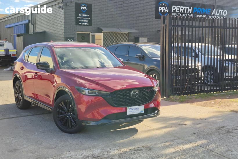 Red 2022 Mazda CX-5 Wagon Gt Sp Turbo (Awd)