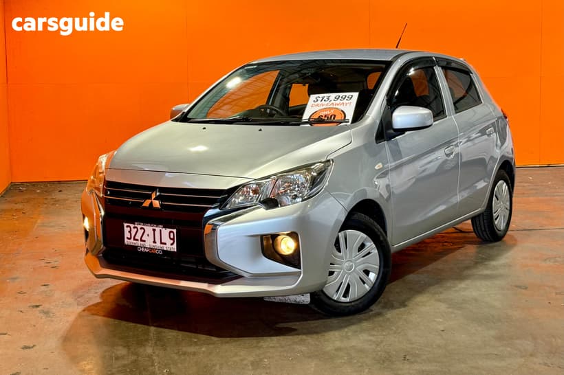 Silver 2020 Mitsubishi Mirage Hatchback Es