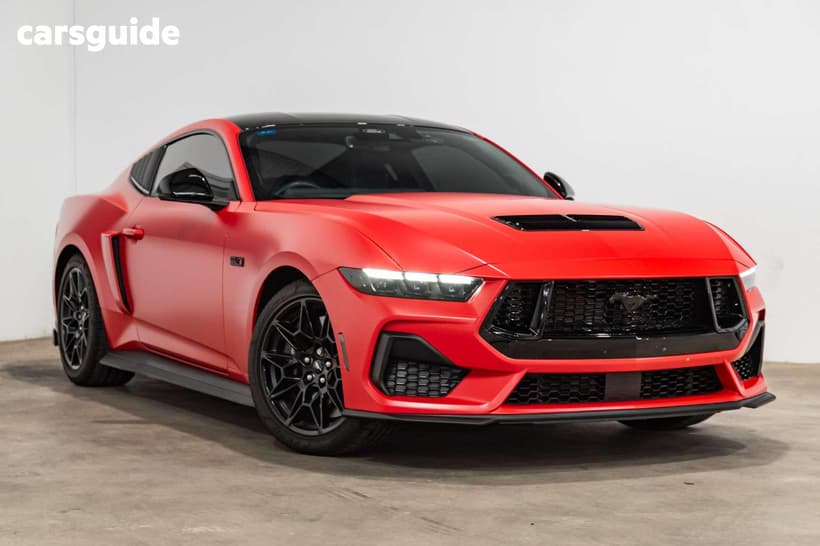 Red 2024 Ford Mustang Fastback Gt 5.0 V8