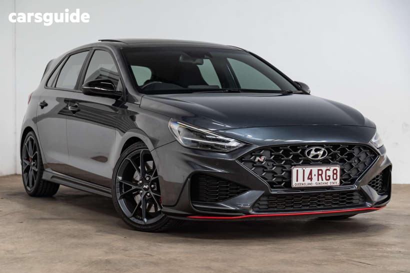 Grey 2022 Hyundai I30 Hatchback N