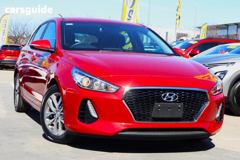 Red 2018 Hyundai I30 Hatchback Active